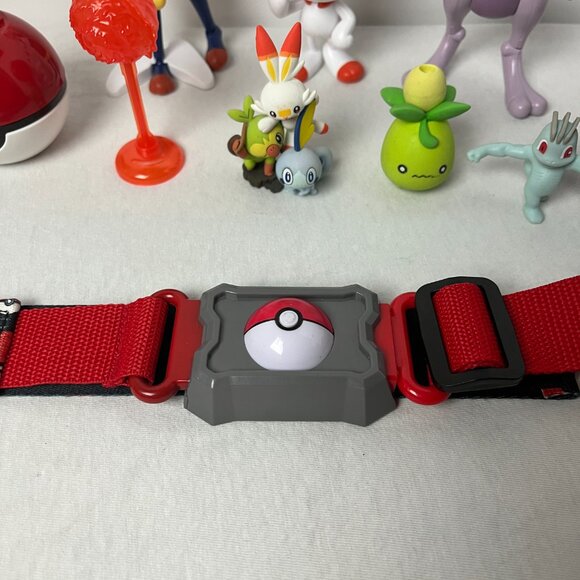 Lot of Pokemon Toys Figurines Balls Nintendo Mewtwo Scorbunny Cinderace Smoliv - Picture 5 of 8